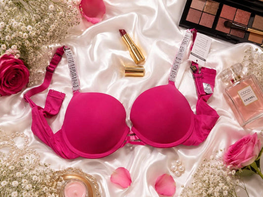 Hot Pink Padded Bra | Elegant Women’s Lingerie