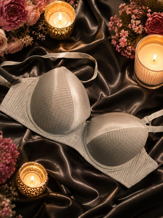 Champagne Beige Padded Bra | Elegant Women’s Lingerie